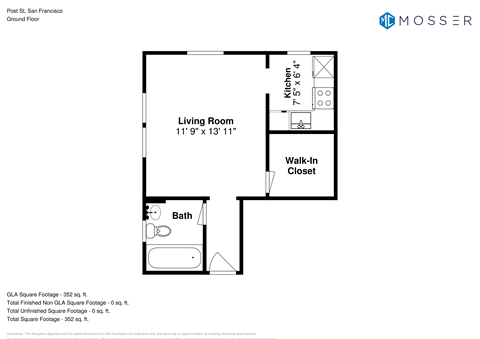 825 Post Street Studio-2 Beds Apartment for Rent - Photo Gallery 34